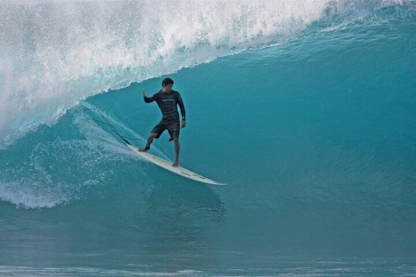Co-founder, Kala Alexander: pro surfer, actor and stuntman.