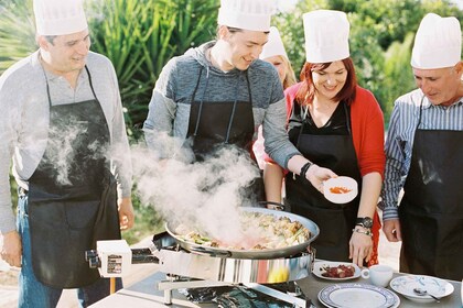 Auténtica clase de cocina de paella valenciana