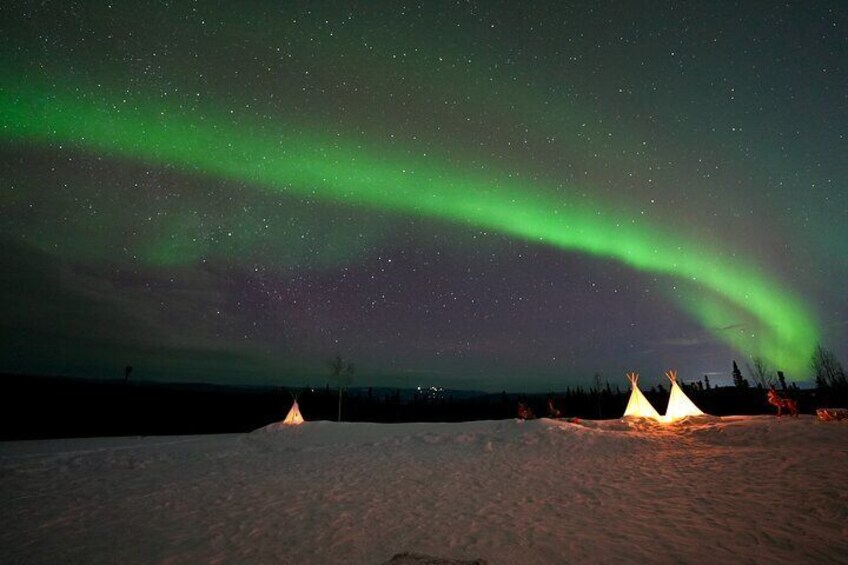 4-Hour Aurora Viewing with FREE Photography at Aurora Camp (极光营地)