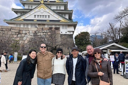 Osaka Castle & Back Alley Gourmet Private Tour