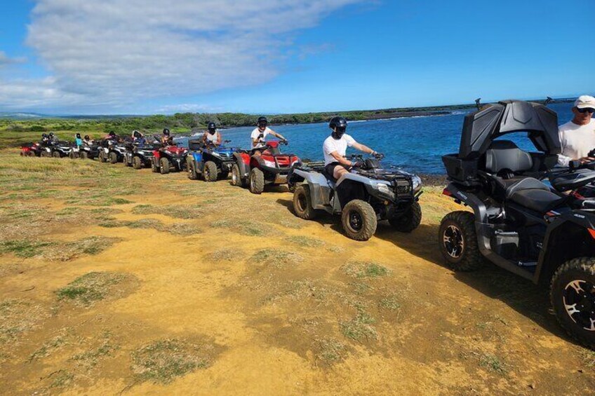 Green Sands Beach ATV Ride and Sunrise Swim with Turtles 