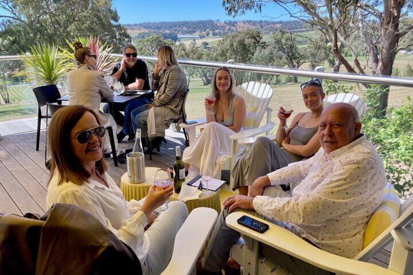 Private Chardonnay Tasting and Platter in the Adelaide Hills