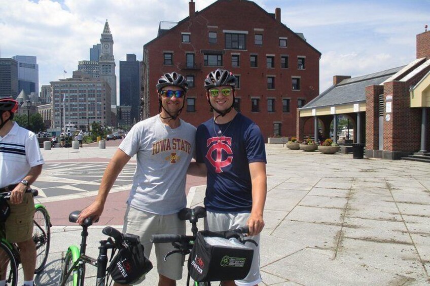 Cycling is the best way to take in the sights!