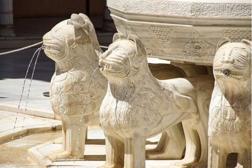 Fountain of the Lions in the Alhambra