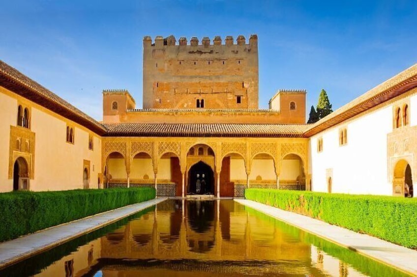 Comares Palace in the Alhambra