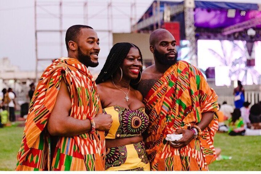 Kente fashion @ Afrofuture 