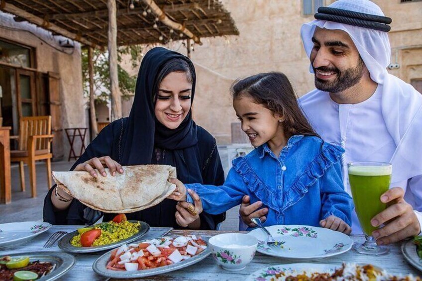 3 Hour Private Dubai Food Tour with Free Tastings