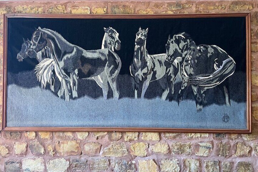 the authentic Tozeur on horseback