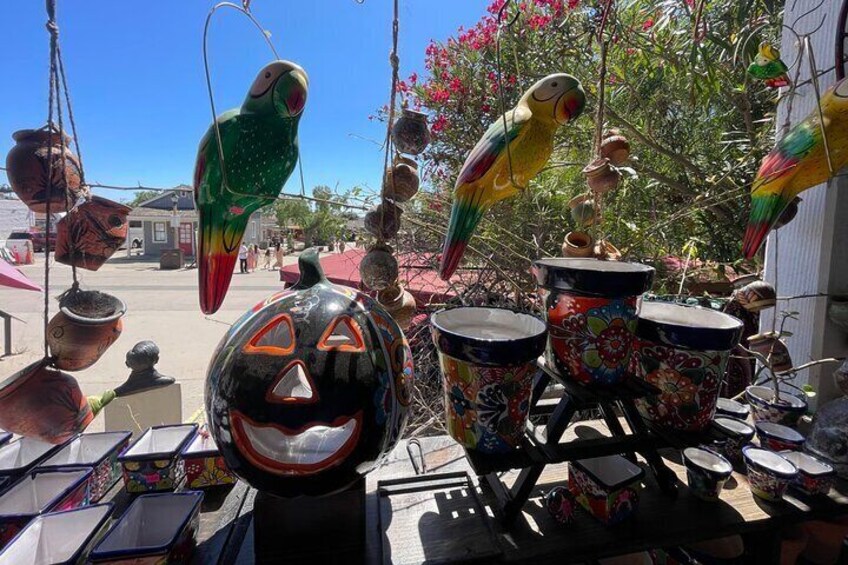 One of the many old town souvenir stores