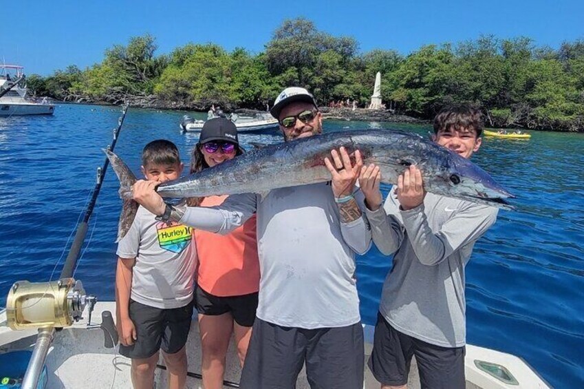 6 Hour Private Fishing Charter Kona, Hawaii