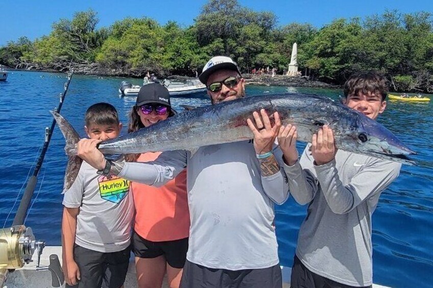 8 Hour Private Fishing Charter in Kailua-Kona, Hawaii