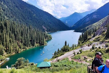 Tour in Almaty Kaindy Lake and Kolsai Lake via Charyn Canyon