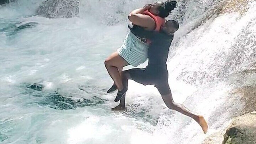 Dunns River Falls & Blue Hole Combo from Montego Bay with pick up