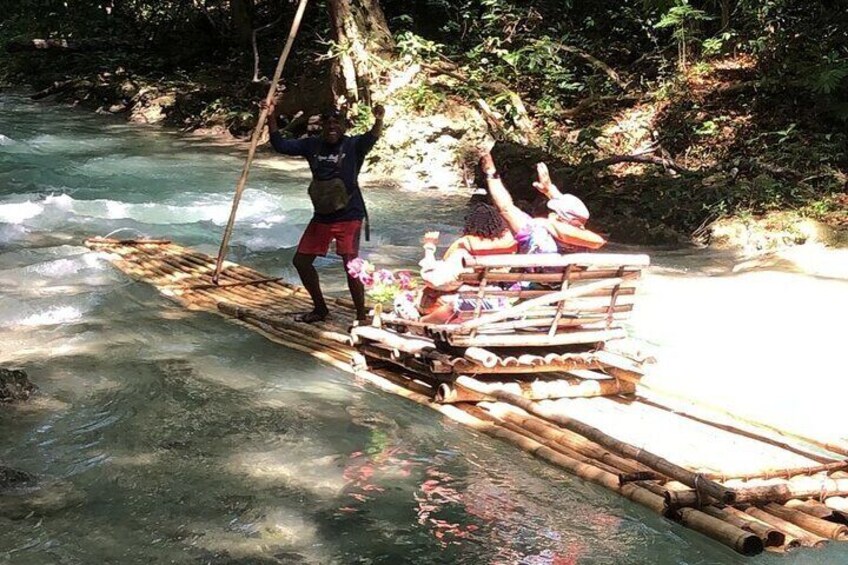 Bamboo River Rafting on the White River. 
On your marks, get ready , Cruise.