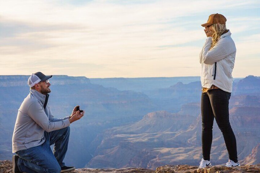 Private Proposal Professional Photo Shoot - Grand Canyon