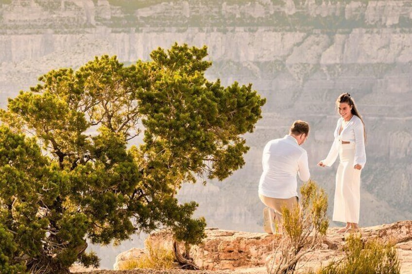 Private Proposal Professional Photo Shoot - Grand Canyon
