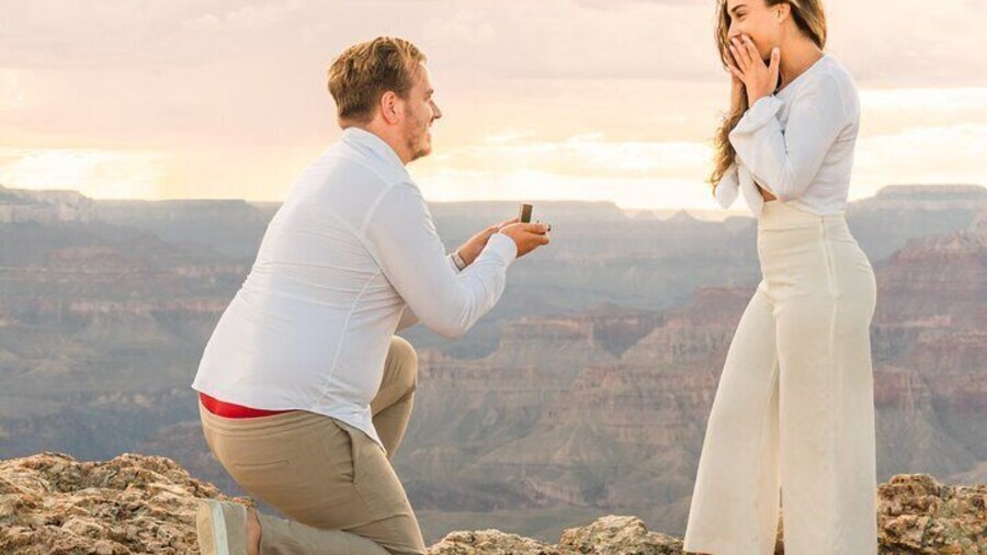 Private Proposal Professional Photo Shoot - Grand Canyon
