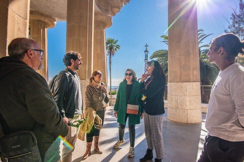 Small Group Park Güell Guided Tour with Skip the Line Ticket