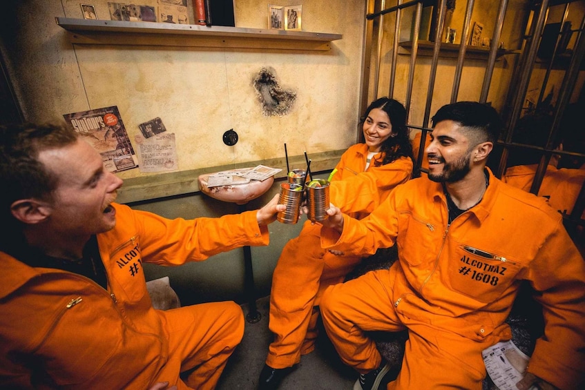 Manchester: Alcotraz Immersive Prison Cocktail Experience