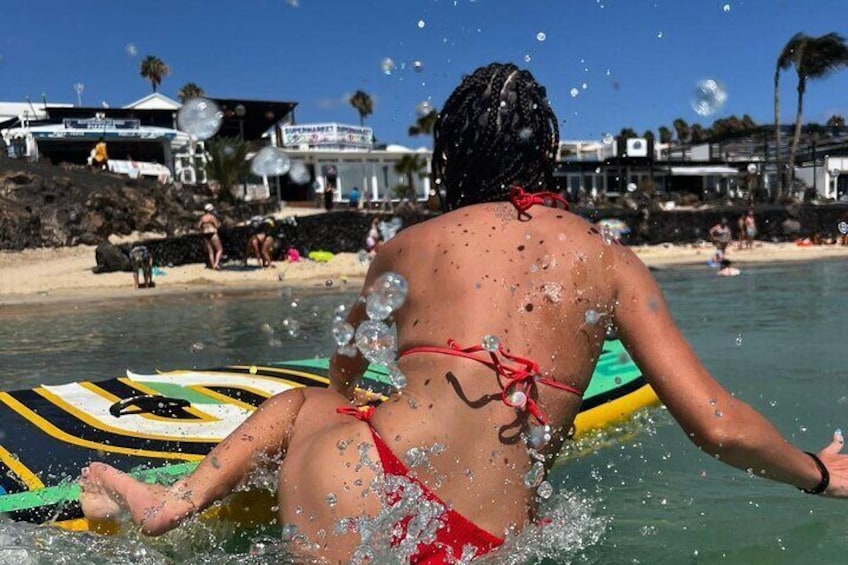 Stand up Paddle and Snorkeling lesson in Playa Blanca