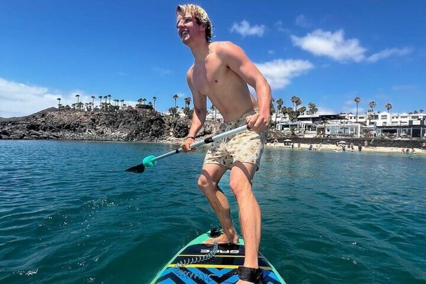 Stand up Paddle and Snorkeling lesson in Playa Blanca
