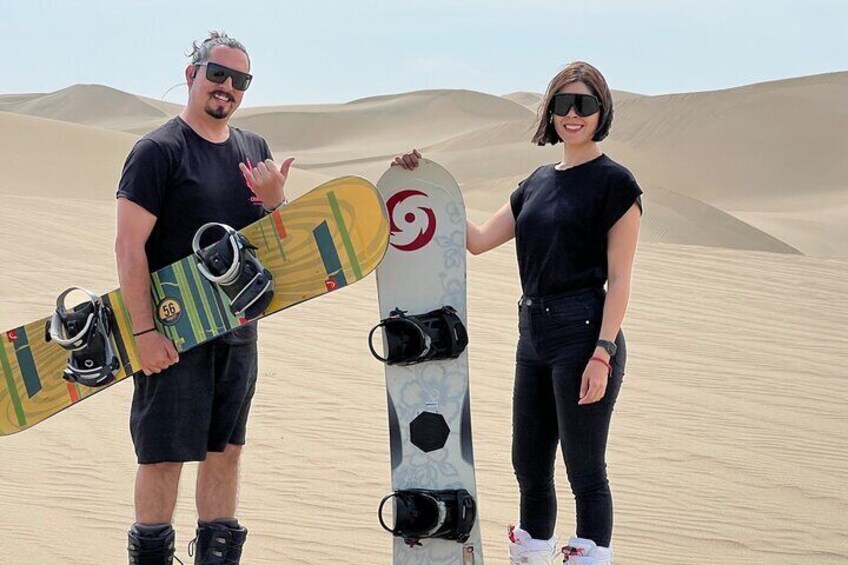 Private Sandboard and SandSki Experience in Huacachina