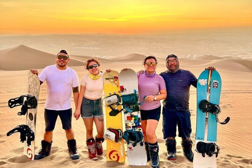 Private 3-Hour Sandboard and SandSki Experience in Huacachina