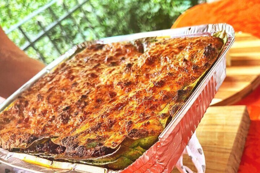 3 hour Lasagna Bolognese cooking class