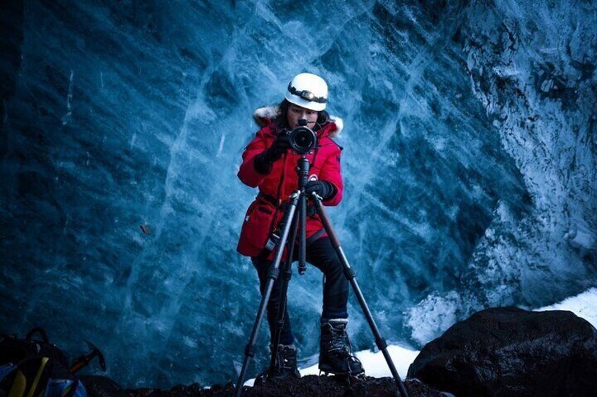 Ice Cave Private Photography Tour