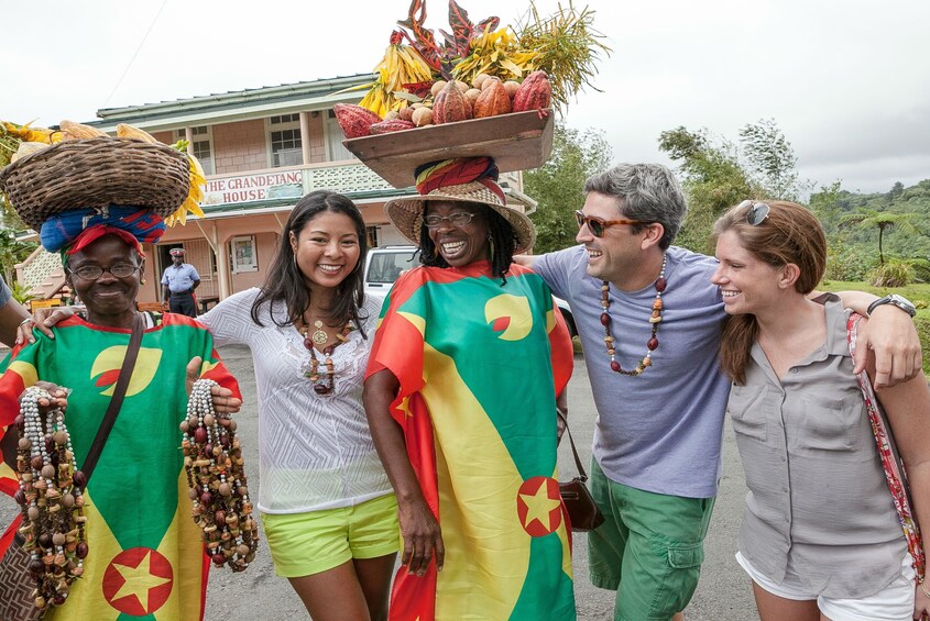 Best Of Grenada Historical Spice Tour and Annandale Waterfall Experience