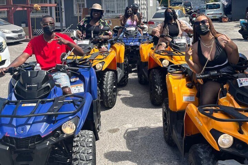 3-Hour ATV Tour of New Providence (Inclusive of water & local deserts)