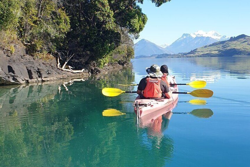 The clear waters of Lake Whakatipu