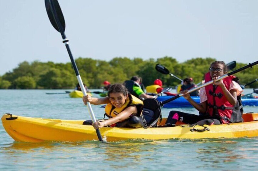 4 Hours Purple Island Mangroves Kayaking Adventure in Qatar