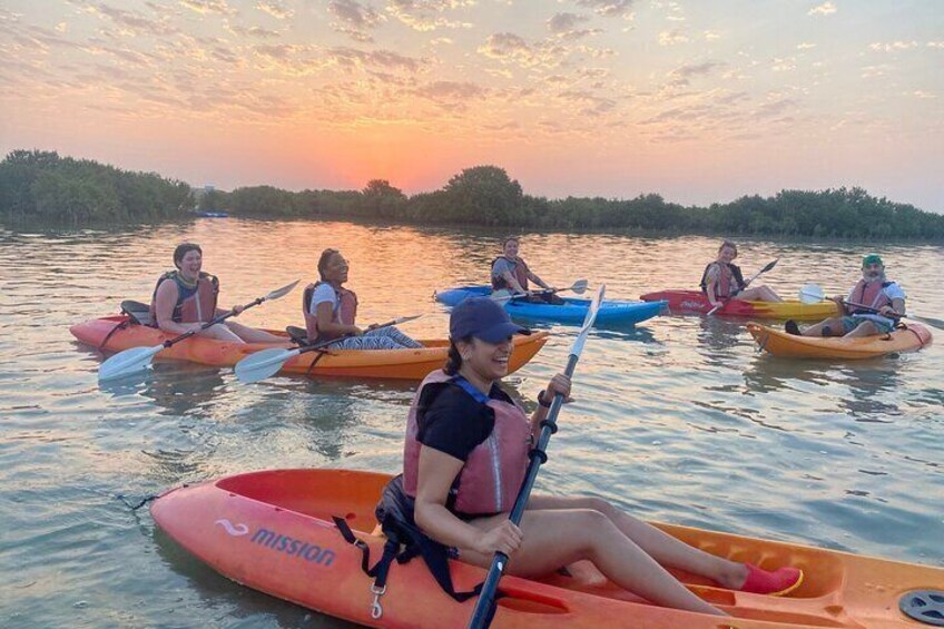 4 Hours Purple Island Mangroves Kayaking Adventure in Qatar