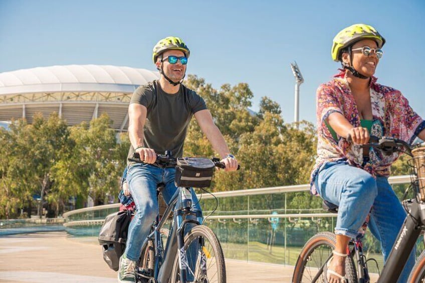 Adelaide Scenic E-Bike Tour and Wine Tasting