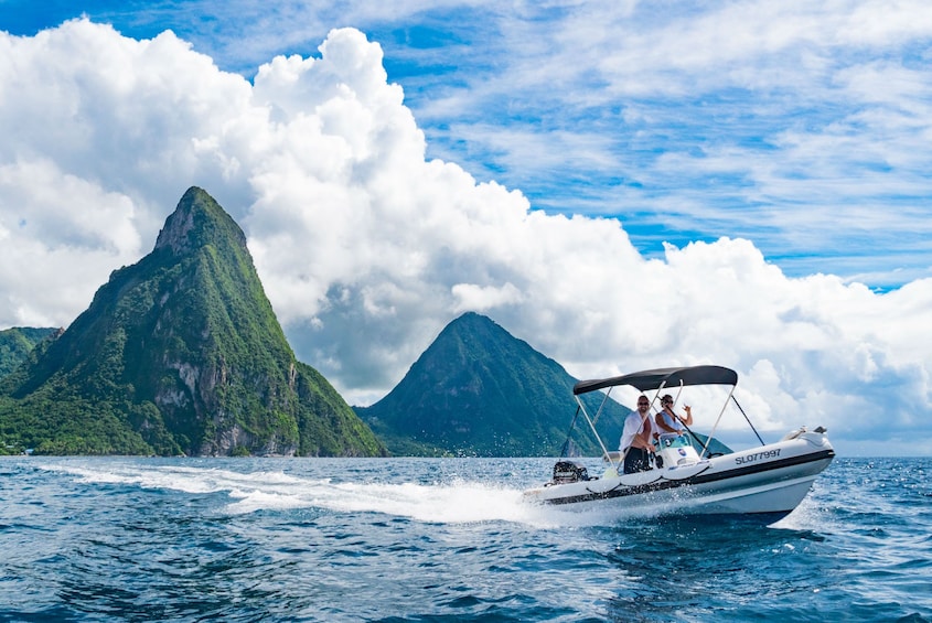 St. Lucia Drive and Snorkel Experience