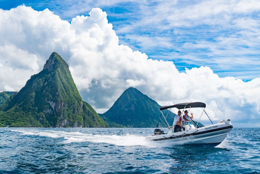 St. Lucia Drive and Snorkel Experience
