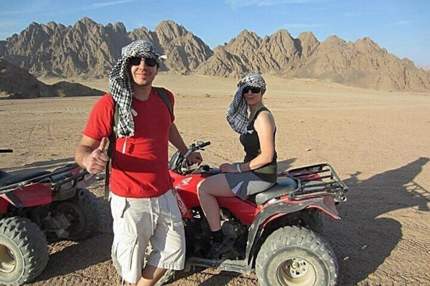Sharm El Sheikh: ATV, Camel Ride with BBQ Dinner