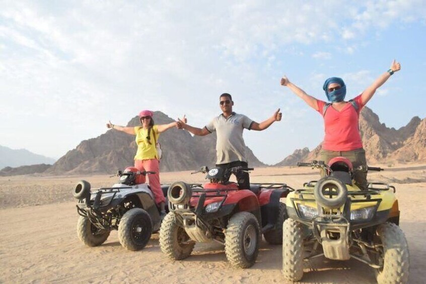 Sharm El Sheikh: ATV, Camel Ride with BBQ Dinner