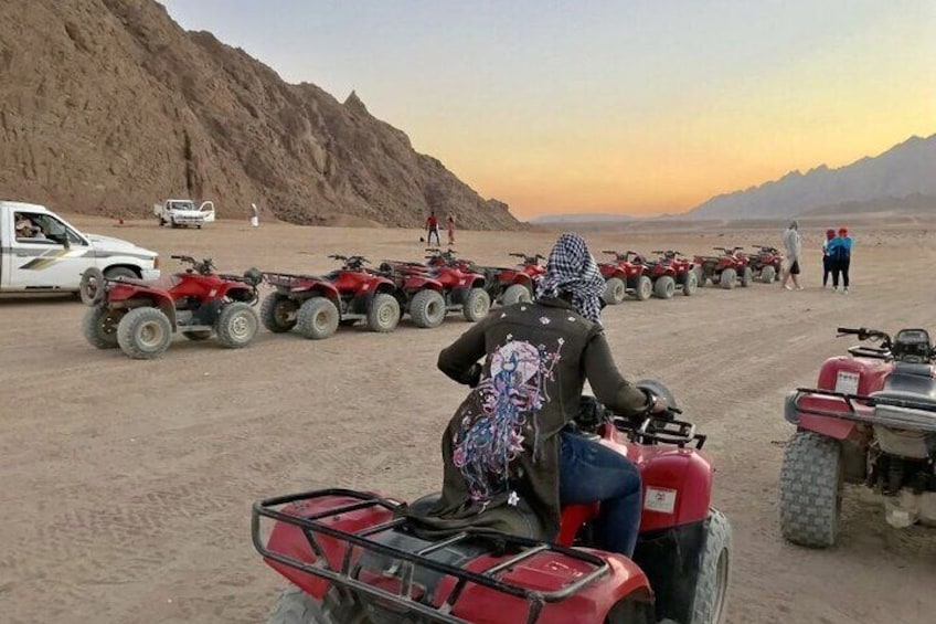 Sharm El Sheikh: ATV, Camel Ride with BBQ Dinner