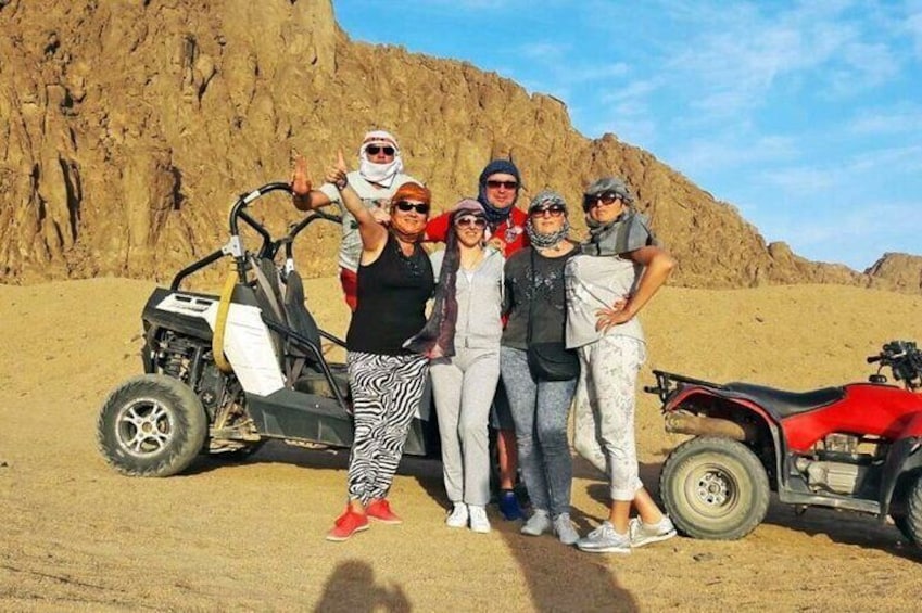Sharm El Sheikh: ATV, Camel Ride with BBQ Dinner