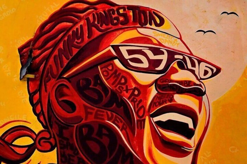 Mural Tours in the Downtown Kingston Art District, Jamaica