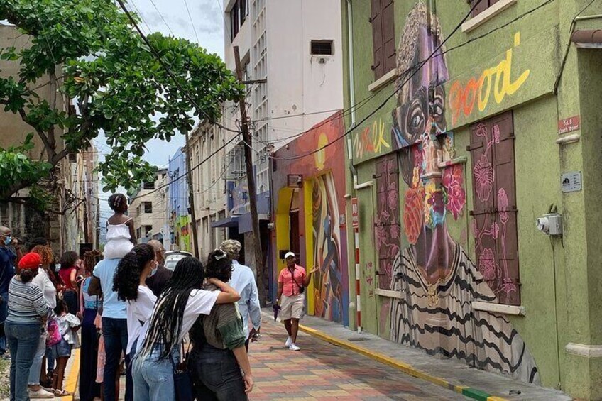 Mural Tours in the Downtown Kingston Art District, Jamaica