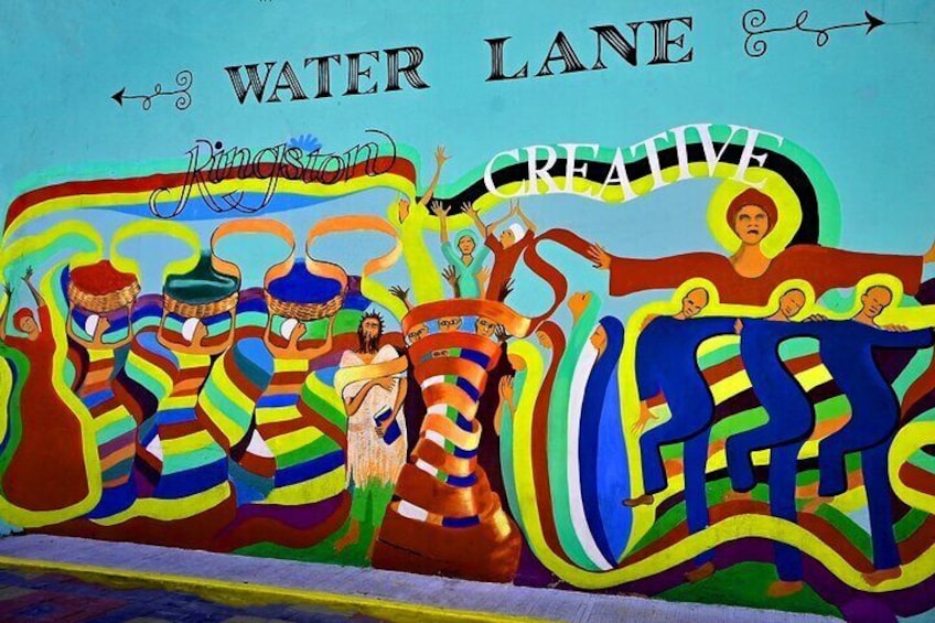 Mural Tours in the Downtown Kingston Art District, Jamaica