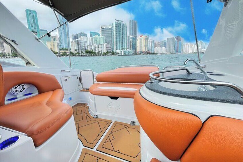 Private Miami Boat Tours with a Captain in a 34’ Crownline