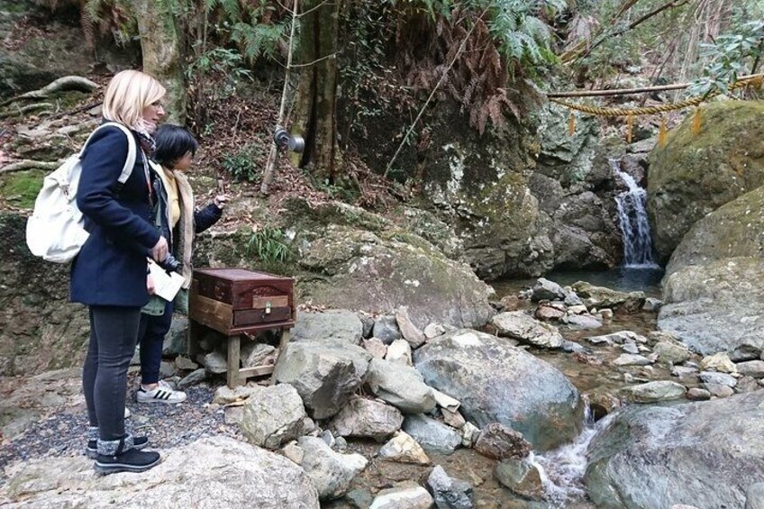 Shirataki Takigyo Waterfall Meditation Experience in Toba