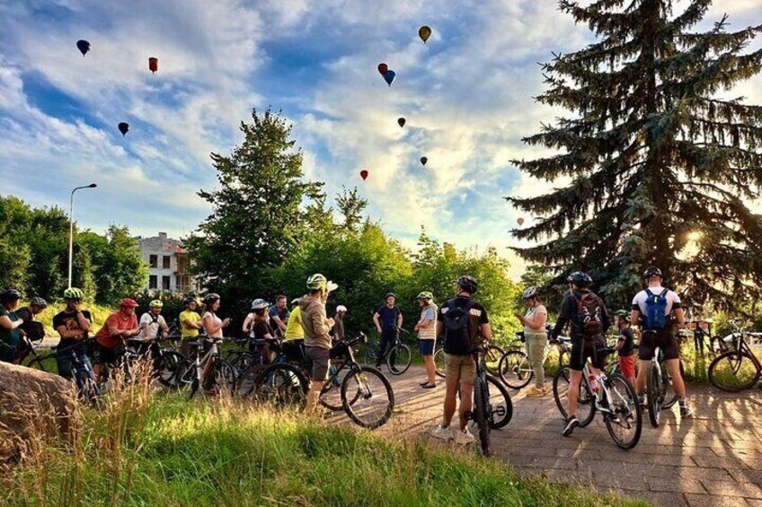 Private City Bike Tour of Vilnius Highlights