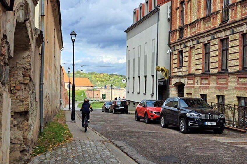 Private City Bike Tour of Vilnius Highlights