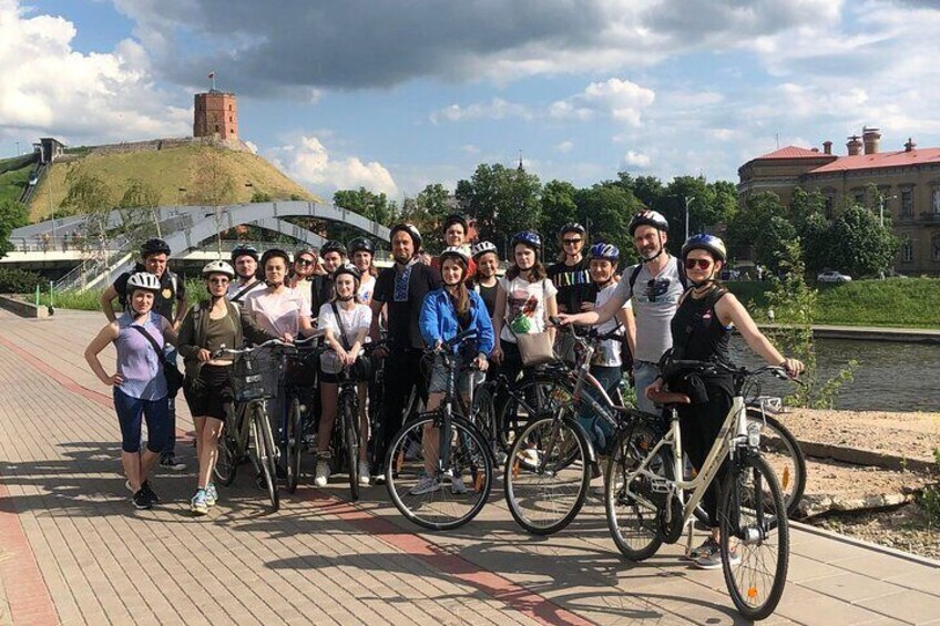 Private City Bike Tour of Vilnius Highlights