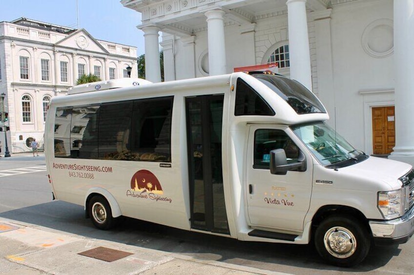 City Bus Tour at 4 corners of law